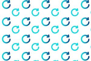 Abstract Reload Arrow Pattern Background vector