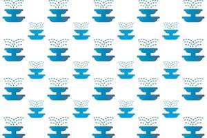 Abstract Fountain Pattern Background vector