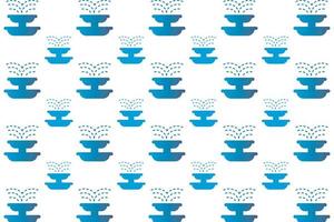 Abstract Fountain Pattern Background vector