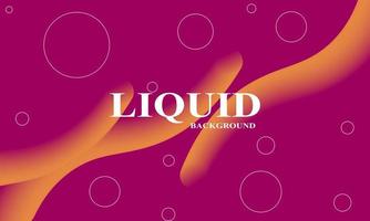 modern contemporary liquid abstract background vector