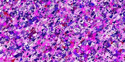 Light Purple, Pink vector backdrop with lines, triangles.