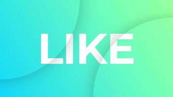 Like Comment and Subscribe Call to Action Animating in and Out. Overlay for Social media Videos