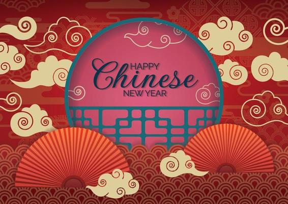 Chinese New Year Banner Vector Art, Icons, and Graphics for Free Download