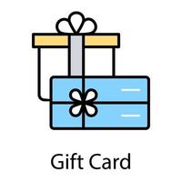 Gift Card Concepts vector
