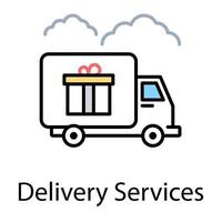 Delivery Service Concepts vector