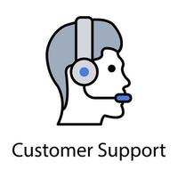 Customer Support Concepts vector