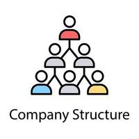 Team Structure Concepts vector