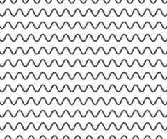 Wave line background, wavy zigzag pattern vector