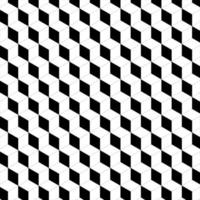 Geometric vector background. Seamless pattern cubes shapes. Abstract decoration.  illustration - Vector