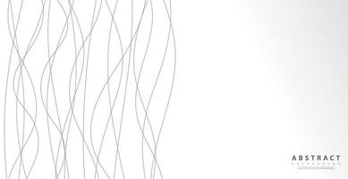 Hand drawn lines. Technology background vector