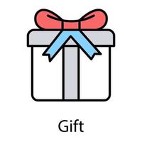 Trendy Gift Concepts vector