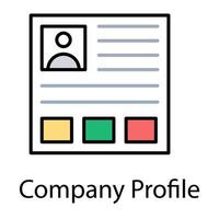 Business Website Template vector