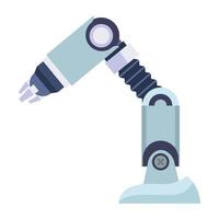 robotic laboratory hand vector