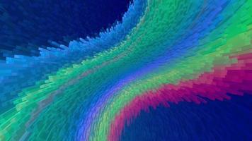 Abstract multi-colored textured moving background video