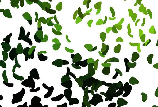 Light Pink vector texture with random forms.