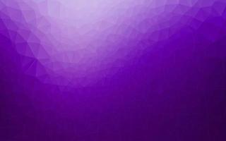 Dark Purple vector blurry triangle pattern.