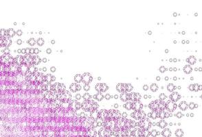 Light Multicolor, Rainbow vector background with bubbles.