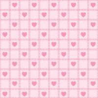 Seamless vector pattern. Texture with a fresh, stylish feel. Geometric tiles with rotated dotted rhombuses and hearts that repeat.