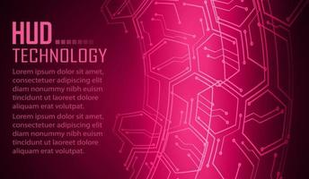 cyber circuit future technology concept background vector