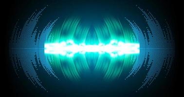 Sound waves oscillating dark light vector