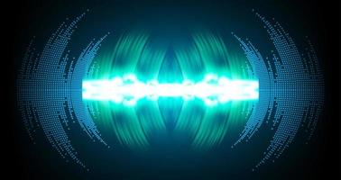 Sound waves oscillating dark light vector