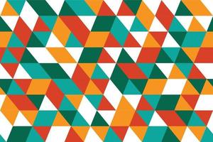 colorful triangle seamless pattern decoration background vector design