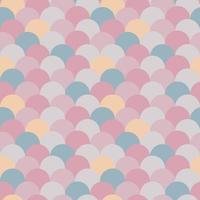 Seamless fish scales. Seamless decorative pattern. Pastel background. vector