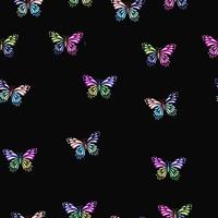 butterfly seamless pattern design