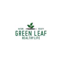 GREEN LIFE LOGO ILLUSTRATION VECTOR