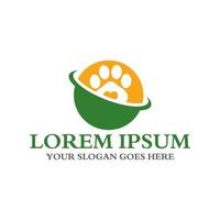 pets care logo , veterinary logo vector