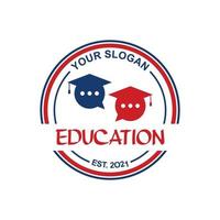 logotipo de educación, vector de logotipo universitario