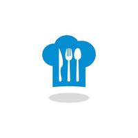 Abstract Chef Vector , Food Logo