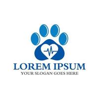 pets care logo , veterinary logo vector