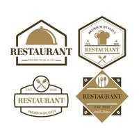 A Set Of Chef Vector , A Set Of Restaurant Logo