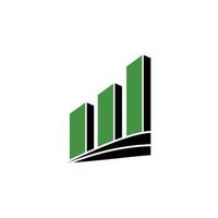 logotipo financiero, vector de logotipo de contabilidad