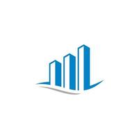 financial logo , business logo vector