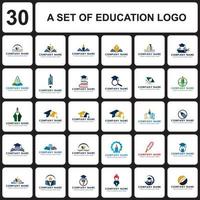 education logo , university logo vector