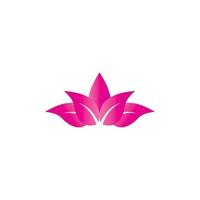 Beauty Vector lotus flowers design logo Template icon