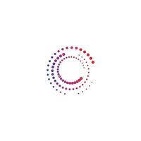 circle logo template vector design