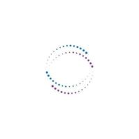 circle logo template vector design