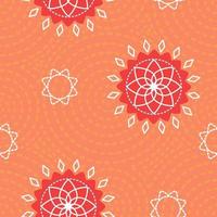 Sun abstract illustration seamless pattern vector