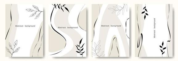 cover design elements set with copy space for text.Abstract vintage background.or Ideal for postcards,poster, business card,flyer,brochure,magazine,social media and other.vector illustration vector