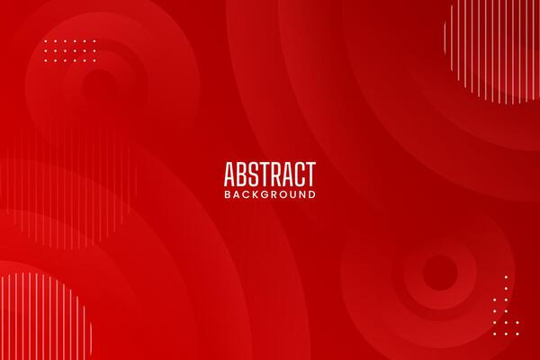 abstract geometric shape background in red color