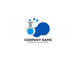 Cloud Lab Logo Template Design Vector