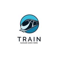 Train Icon Vector Logo Template Illustration Design