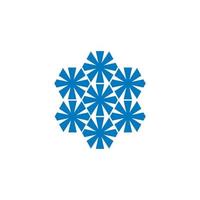 Snow Vector , Abstract Winter Logo