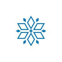 Snow Vector , Abstract Cold Logo
