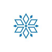 Snow Vector , Abstract Cold Logo