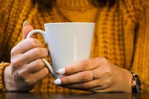 White Tea Mug photo