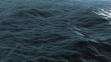 rouleau des eaux océaniques - boucle d'arrière-plan vidéo